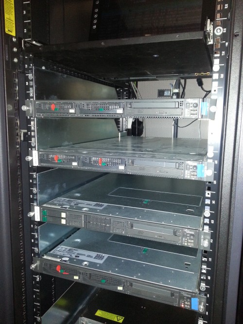 Servers mounted servers 2