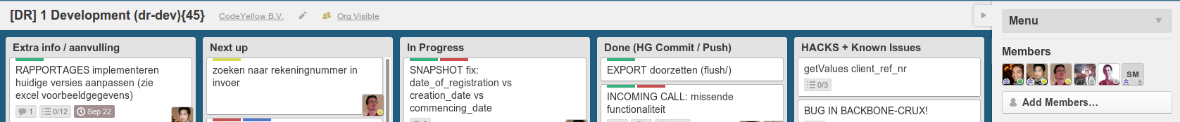 Trello screenshot Trello screenshot